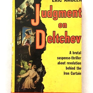 Judgment on Deltchev by Eric Ambler First Pocket Book Edition ©1952 image 4