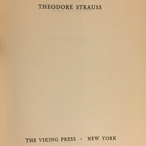 Wschód księżyca autorstwa Theodore’a (Teda) Straussa | Pierwsze wydanie | ©1946 zdjęcie 5