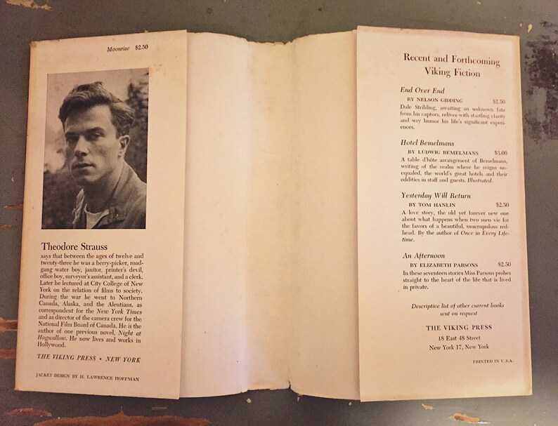 Wschód księżyca autorstwa Theodore’a (Teda) Straussa | Pierwsze wydanie | ©1946 zdjęcie 7