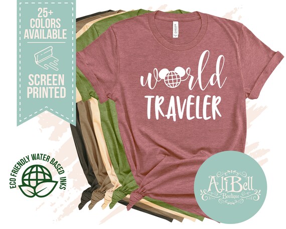 epcot world traveler shirt