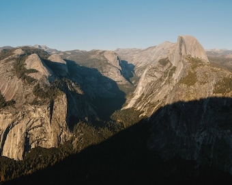 Half Dome Landscape | Yosemite National Park Prints | Yosemite, CA | US National Park Travel Print | Half Dome in Yosemite National Park