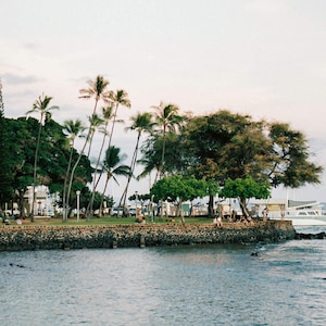 Lahaina Sunset on Maui | Lahaina Harbor | Maui Sunset | Hawaii Ocean Views | Maui Travel Print | Maui Palm Trees | Hawaii Travel Print |
