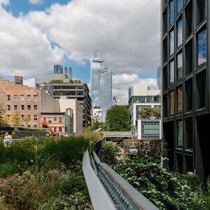 The High Line | Blue Skies in NYC | New York City | New York City Skyline | New York City Architecture | NYC Travel Photography Prints