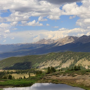 Vertical Photo of Taylor Park Reservoir | Continental Divide | Colorado Landscape | Colorado Gift | Cottonwood Pass Print | Colorado Travel