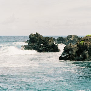 Venus Pools Photographic Print  | The Road to Hana | Ocean Print | Maui Tropical Photo | Maui Travel Poster | Ocean Wall Art | Hawaii Travel