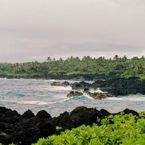 Honokalani Beach | Waianapanapa State Park | The Road to Hana | Black Sand Beach | Maui | Hawaii | Fine Art Prints | Hawaii Travel Prints