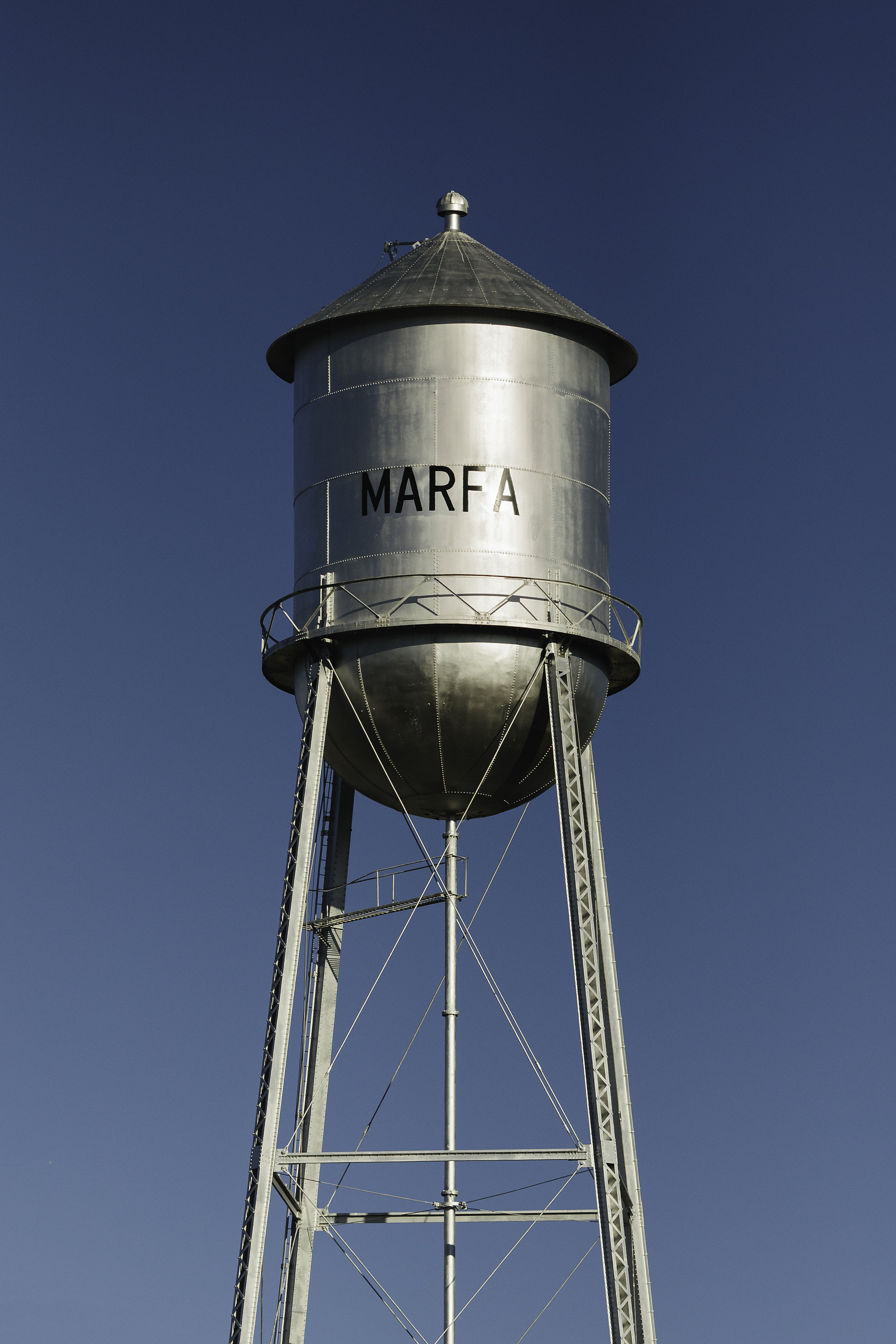Vertical Photo of Marfa Water Tower Marfa, Texas Marfa Life West Texas
