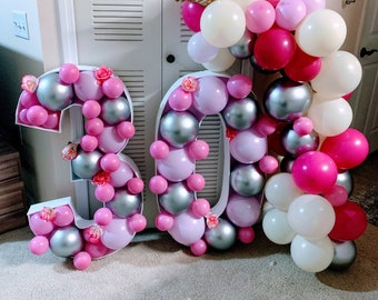 giant number 1 balloon
