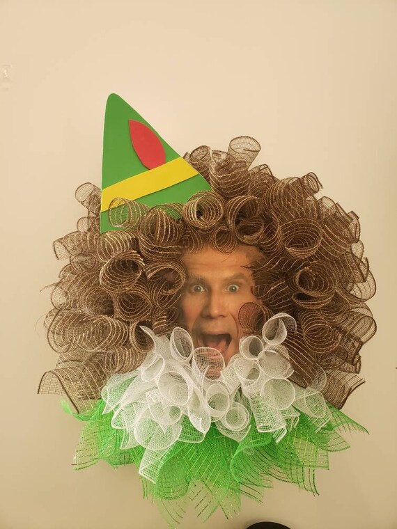 Buddy The Elf Wreath Etsy