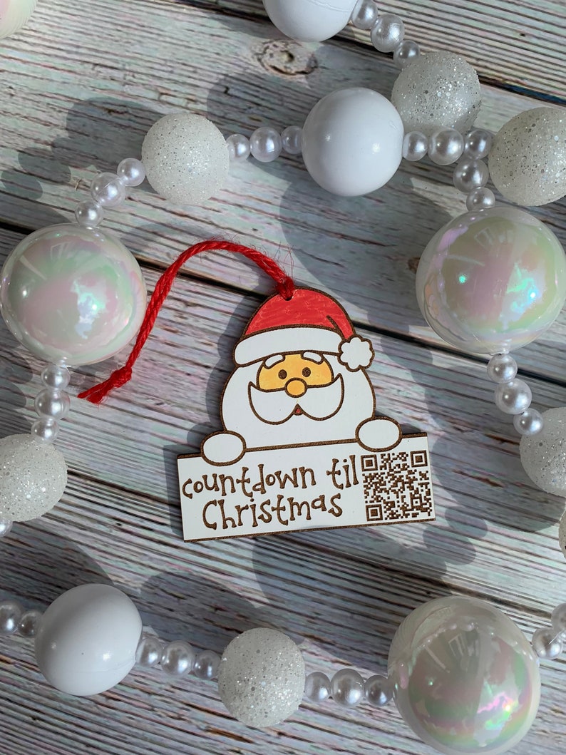 Christmas Countdown, Christmas Countdown QR, Santa Tracker QR Code ...