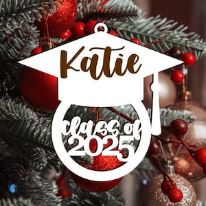 Klasse von 2025 Ornament, 2025 grad Ornament, Abschluss Ornament, Geschenk für 2025 Senior, Abschlussgeschenk, Senior 2025 Ornament, 2025 Graduate