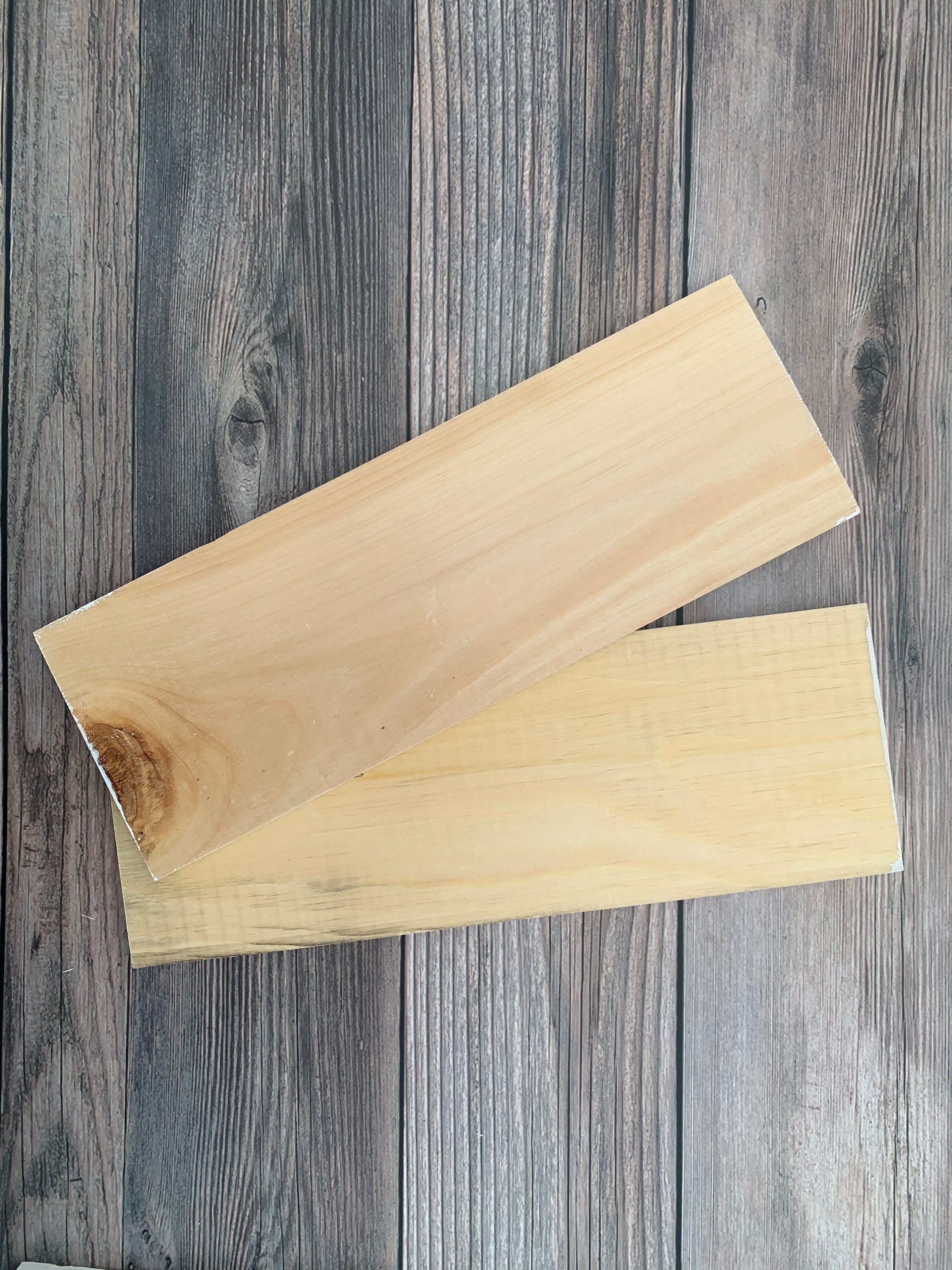 Set of 5 Painted Wood Blanks for Crafts DIY Crafting Blanks Etsy