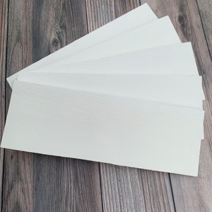 Set of 5 Painted Wood Blanks for Crafts | DIY Crafting Blanks | Blank DIY Sign | Project Boards