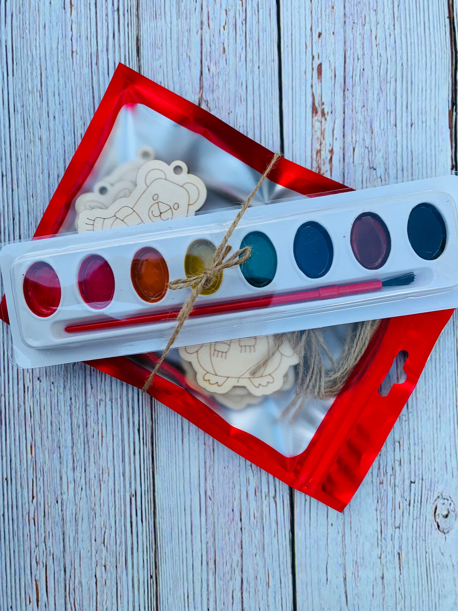 DIY Ornament Kit Paint Your Own Ornaments Craft Kit Etsy