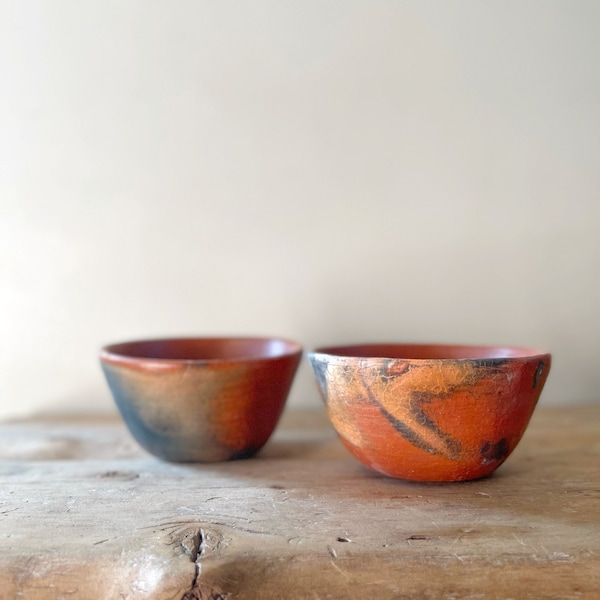 Handmade Red Clay Bowl - Serveware - Red Clay, Barro Rojo - Made in Oaxaca, Mexico - Indigenous Made