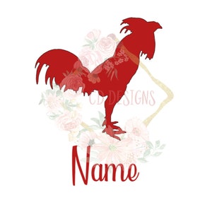 FIGHTING ROOSTER Decal, Rooster Car Decal, Chicken Car Decal