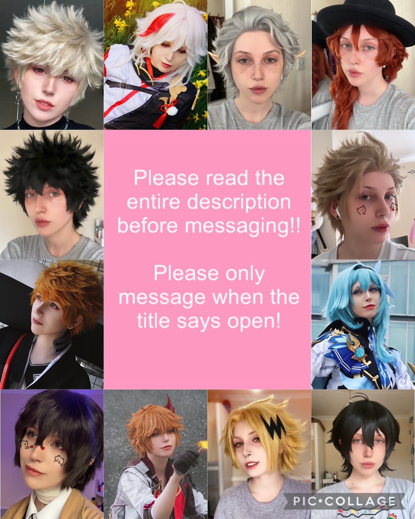 CLOSED Custom Cosplay Wig Commissions 