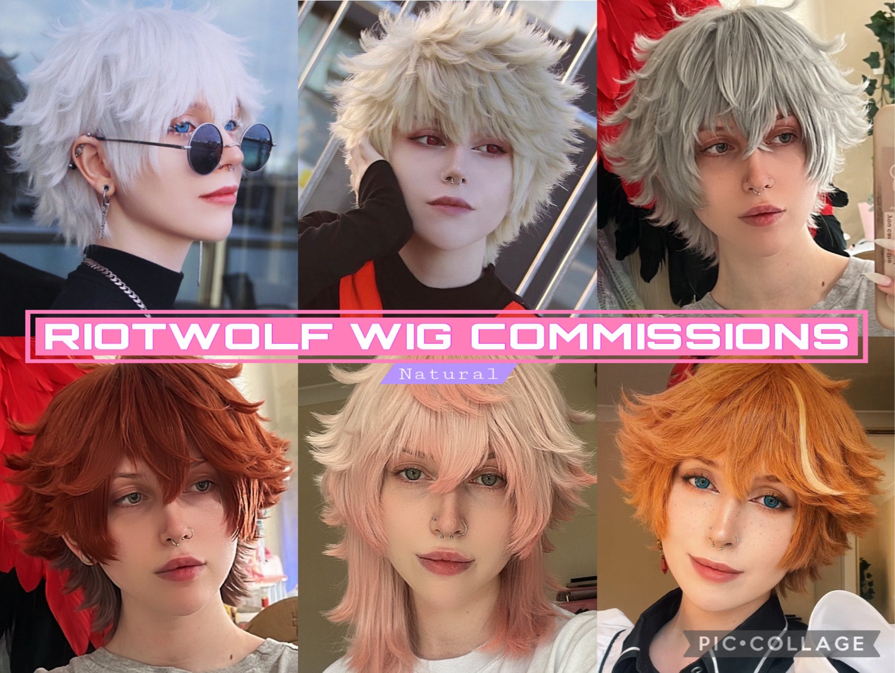 Good quality cosplay wigs uk hot sale