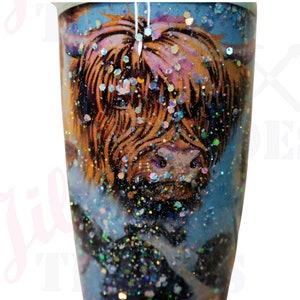Cow Crazy Snow Globe Tumbler