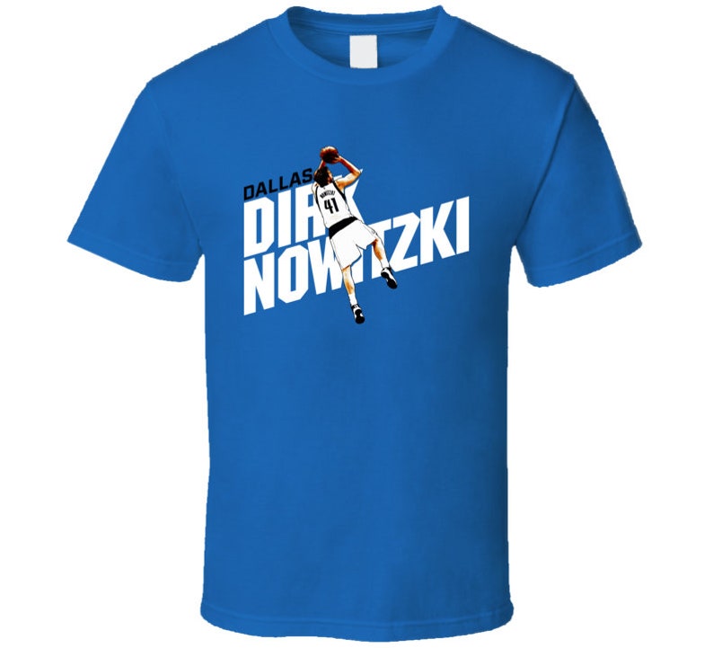 dirk nowitzki t shirt