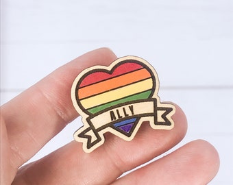 LGBTQ+ Ally Pin