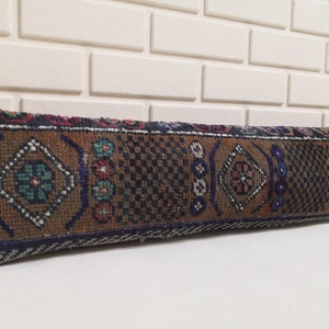 Turkish Rug Lumbar Pillow 8x28 inches Handmade Pillow cover Pillow cushion Home Design Pillow Sofa Pillow Cover Home Decor pillow cushion