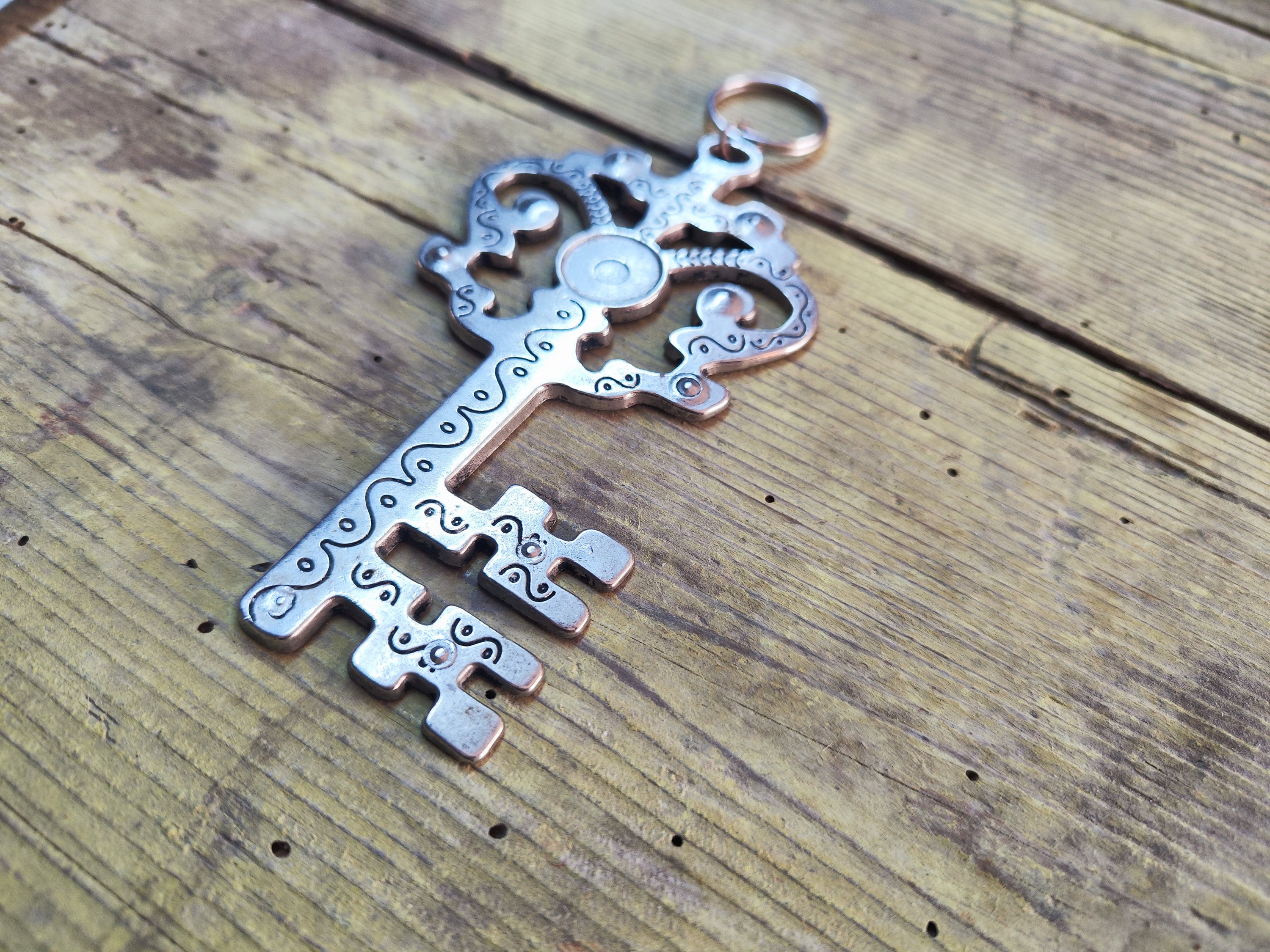 Home Decoration Key, Farmhouse Wooden Keys Metal Key, Rustic House Key ...