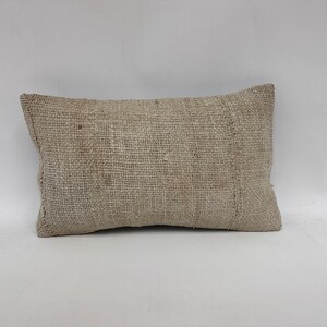 Travesseiro de decoração para casa, travesseiro para sofá, capa de almofada kilim 12x20, capa de travesseiro boho, travesseiro branco, travesseiro de pescoço, travesseiro monocromático simples,