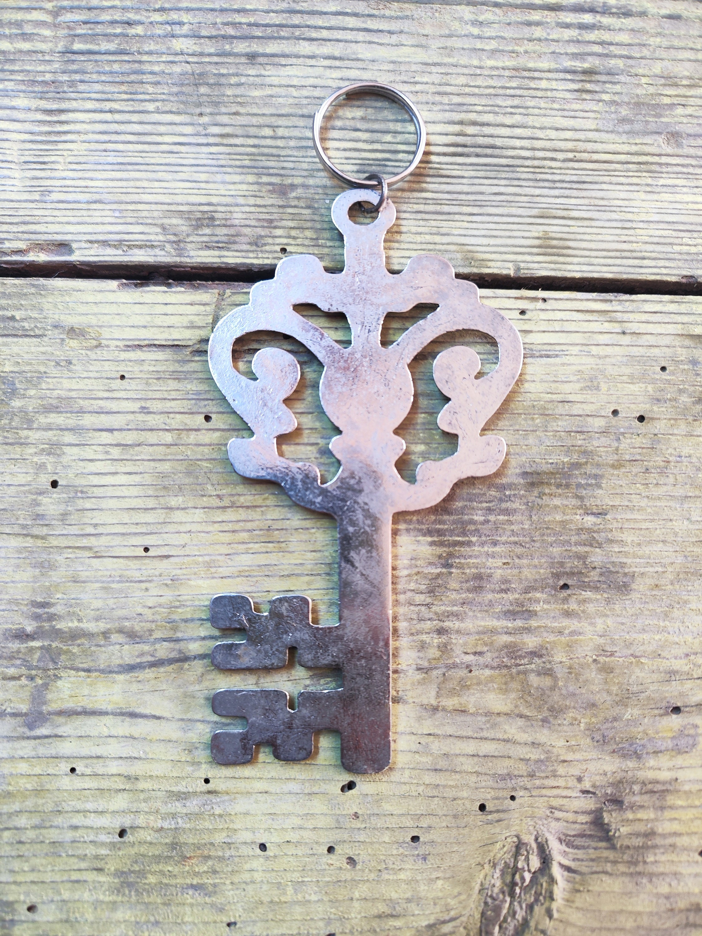 Home Decoration Key, Farmhouse Wooden Keys Metal Key, Rustic House Key ...