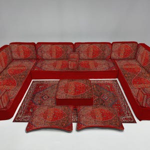 Poszewka na poduszkę podłogową z wzorem kilim, puf turecki, puf kurdyjski marokański, arabskie meble wypoczynkowe, sofa otomania