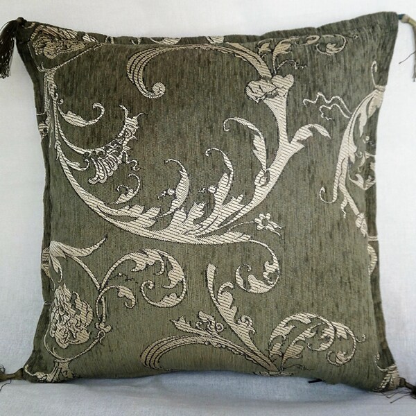 Chenille Pillow Etsy