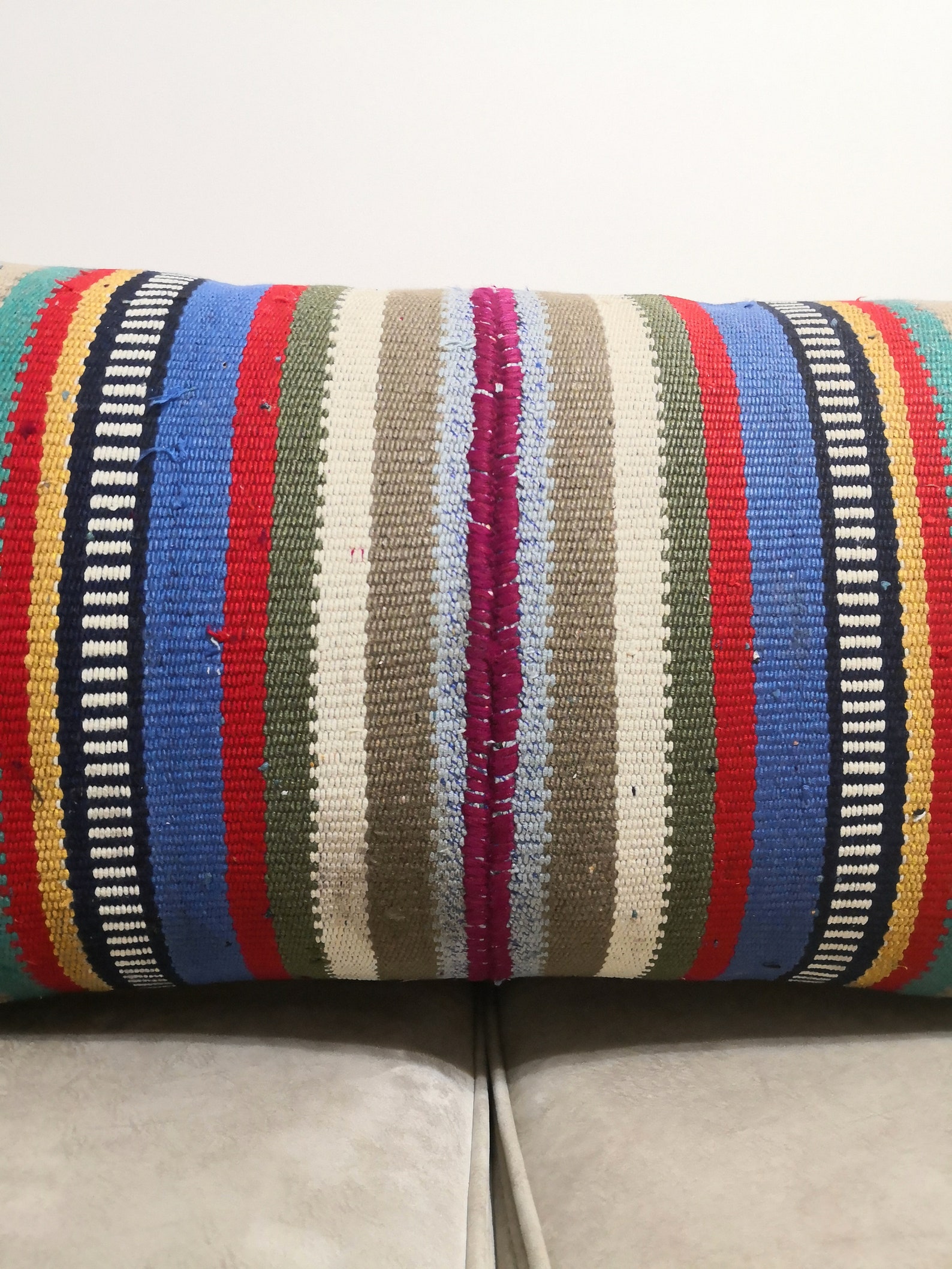 Big Size Pillow 16x36 Inches Extra Long Lumbar Kilim Pillow Etsy UK