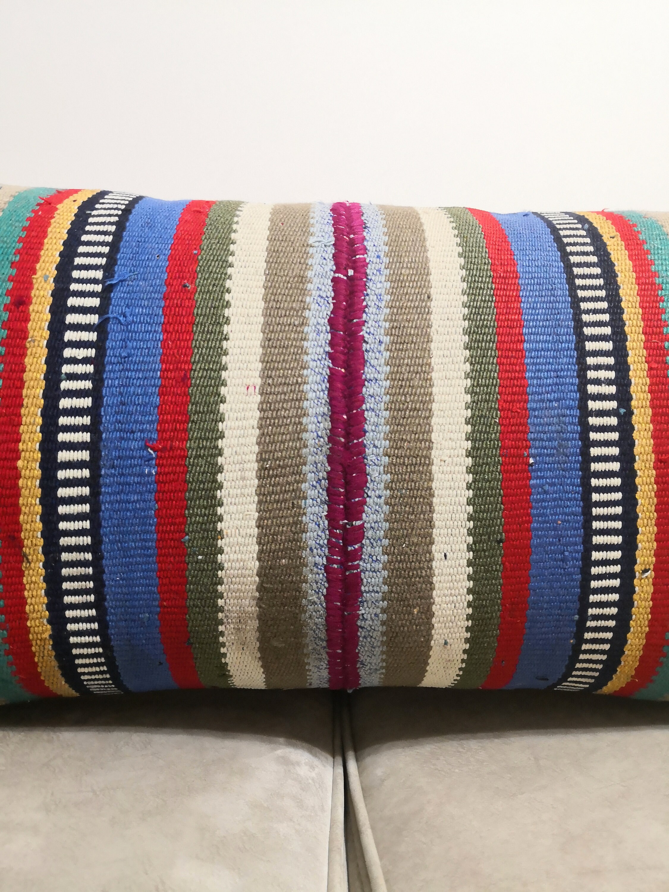 Big Size Pillow 16x36 Inches Extra Long Lumbar Kilim Pillow Etsy UK