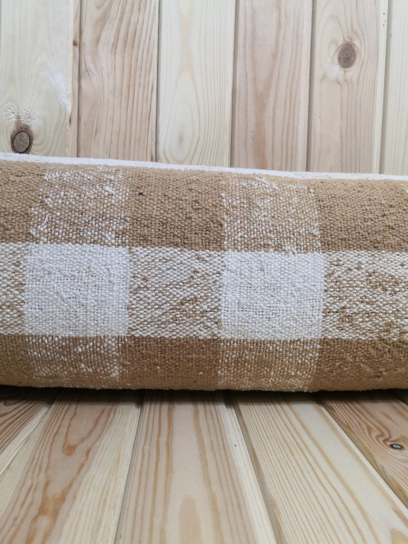 Lumbar Kilim Pillow Cover 10x36 inches Turkish Vintage Kilim Lumbar Sofa Pillow Cover Home Decoration Kilim pillow Decorative Pillow Cushion
