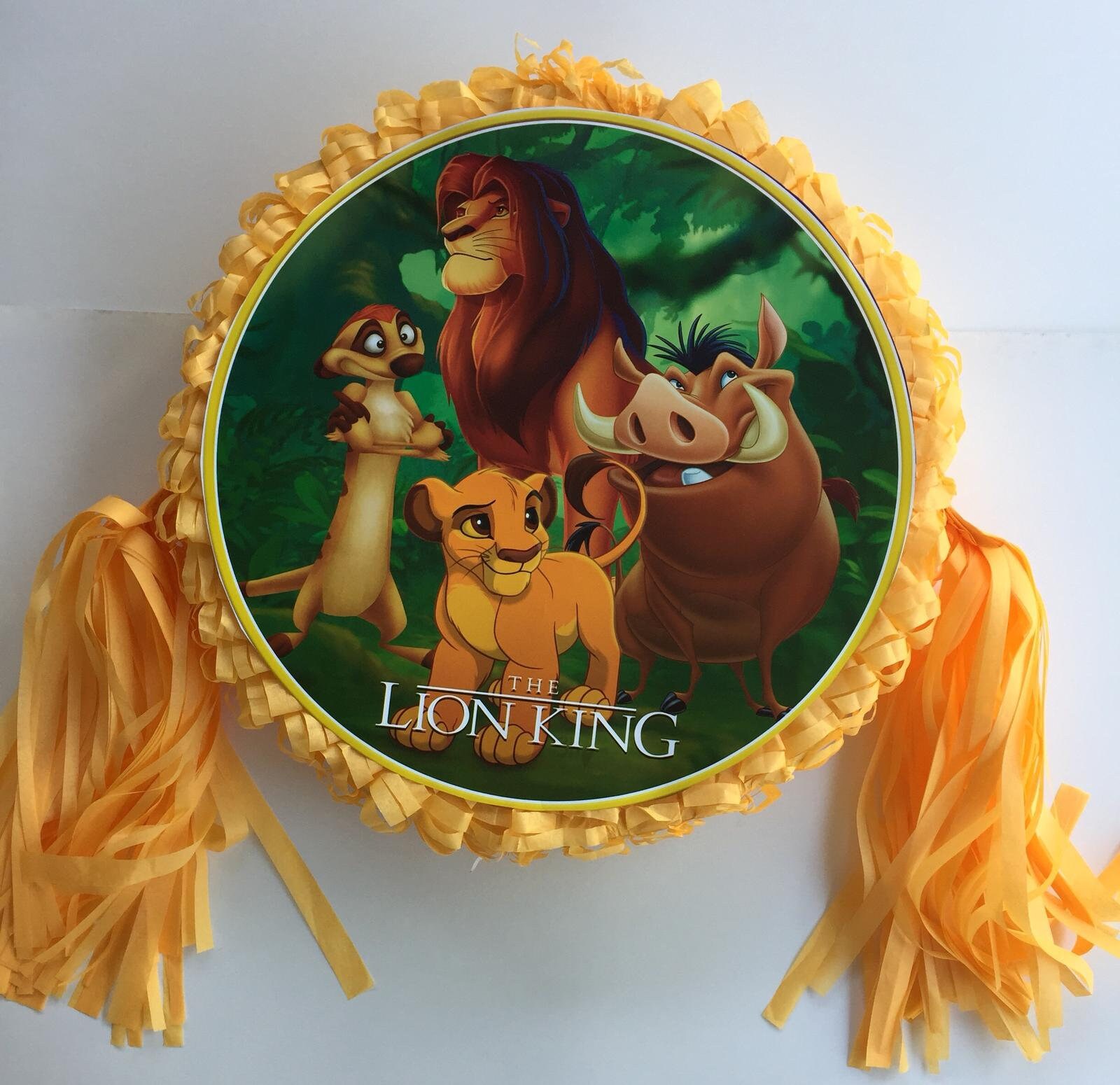Pinata Lion King Party Decoration Party Game Free Etsy