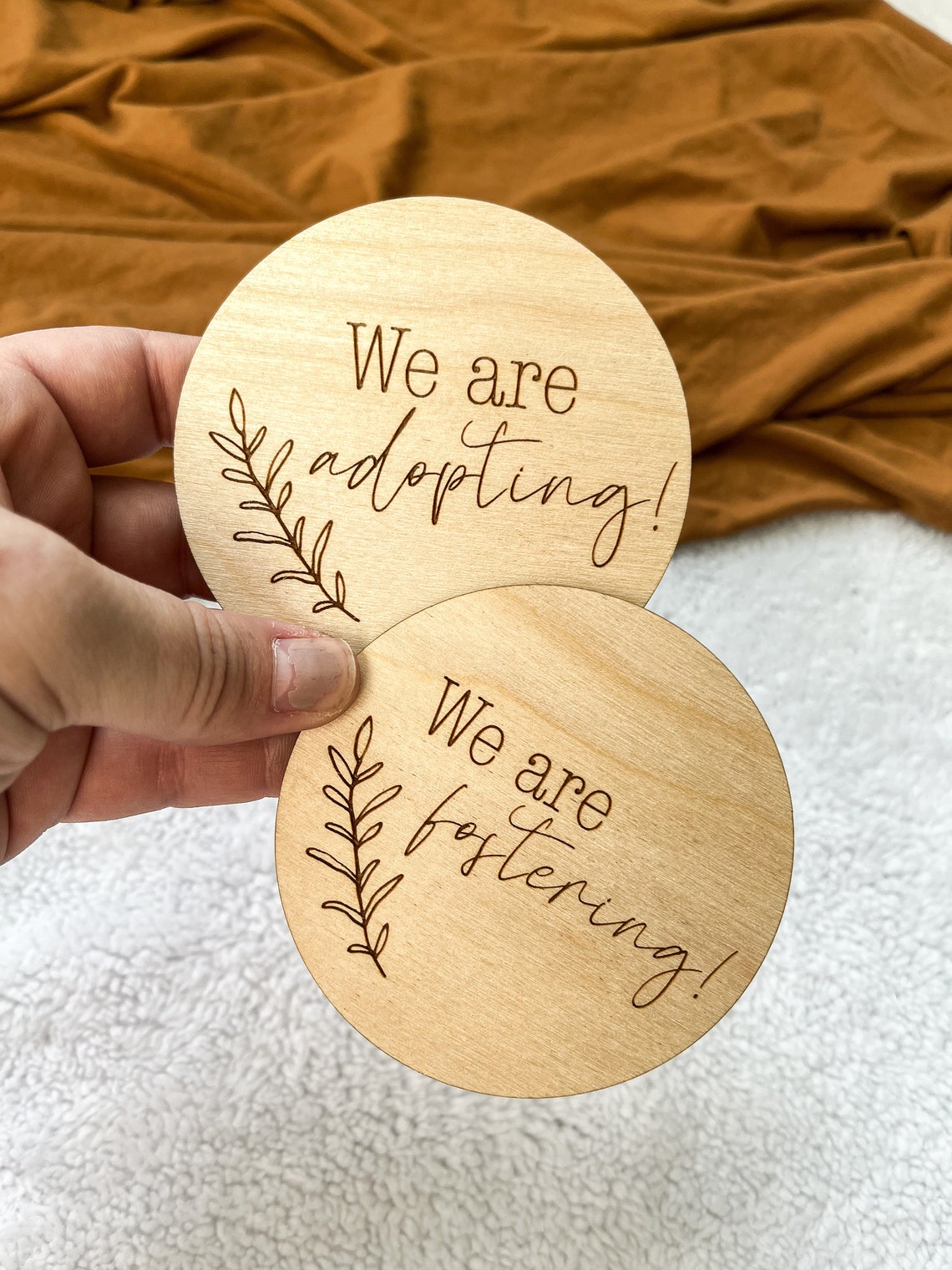 Adoption Announcement Sign, We're Adopting, Adoption Photo Prop ...