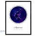 Aquarius Constellation, Printable Poster, Digital Prints, Home Decor ...