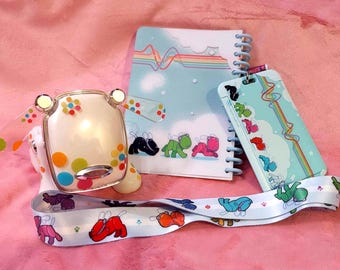 i-Dog CUTE set: notebook, card-holder, lanyard | i-DOG PARADE