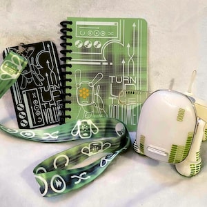 Conjunto i-Dog COOL: libreta, tarjetero y cordón / i-DOG PARADE