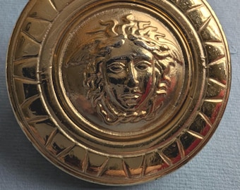 Gianni Versace Brooch 1980s Repurposed