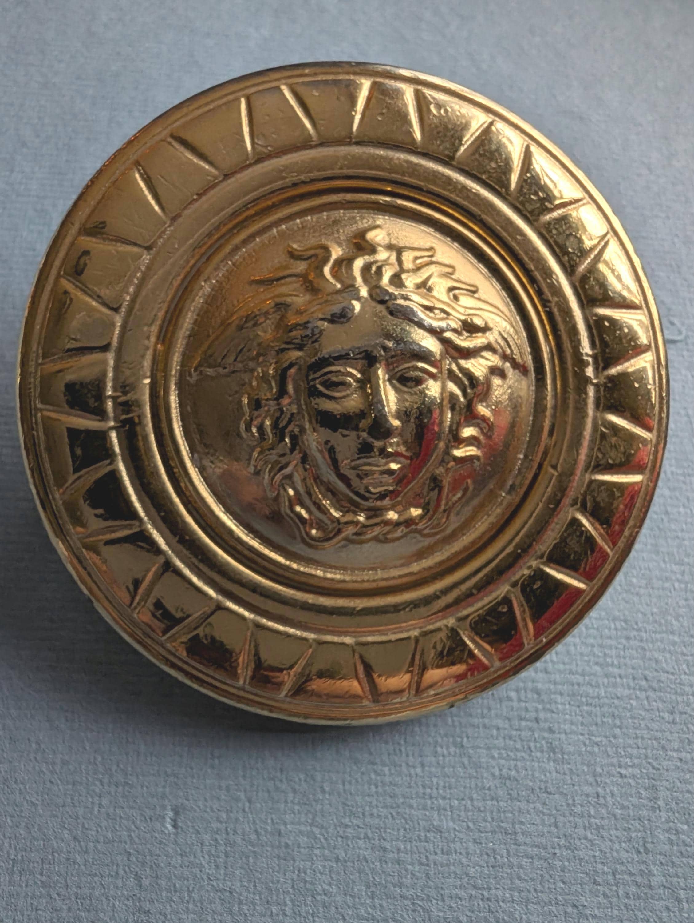 Versace Brooch - Etsy