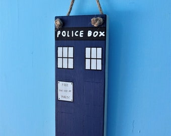 Tardis Door Sign Etsy
