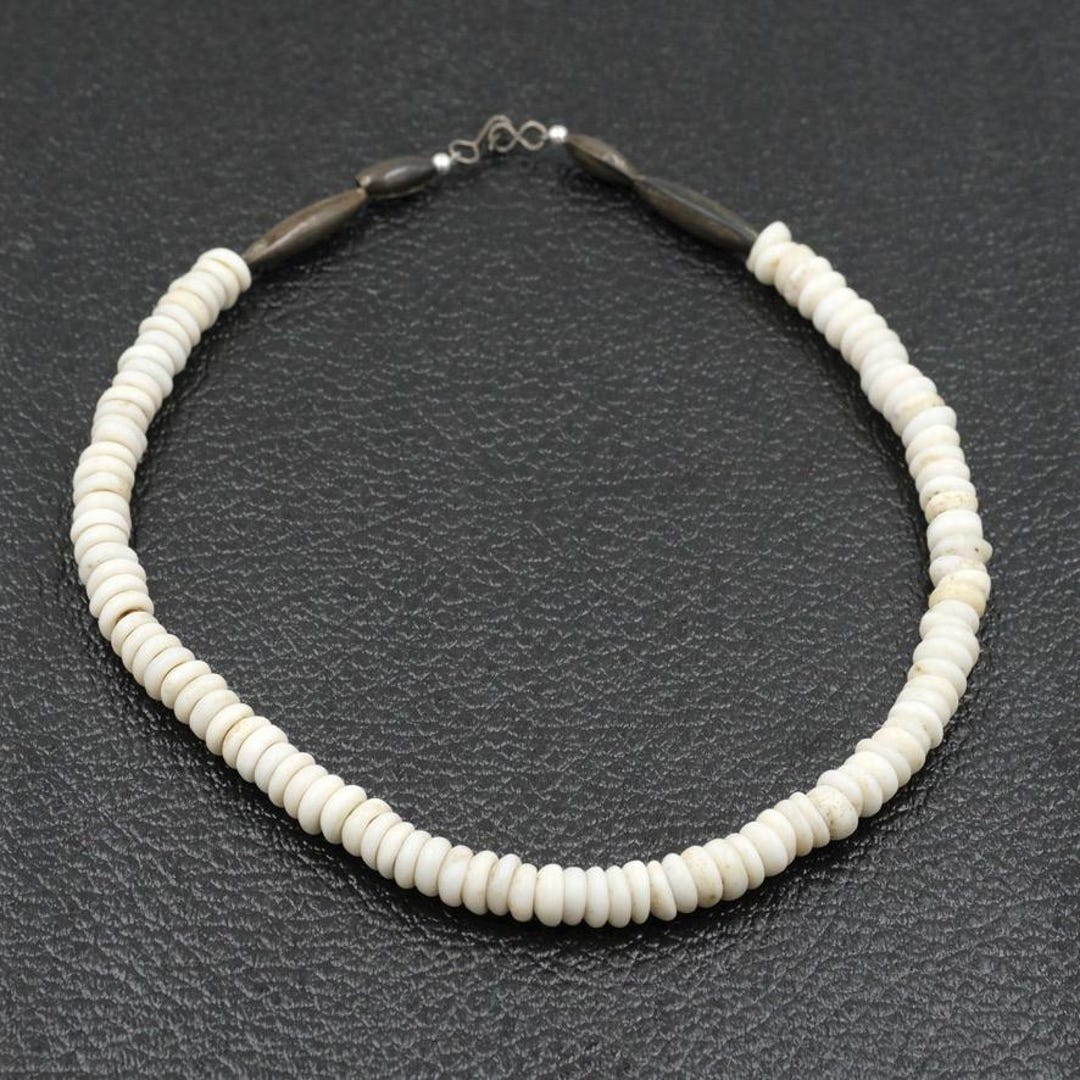 ヴィンテージ 1970年代 純正プカシェルネックレス 16.25インチ - Etsy 日本