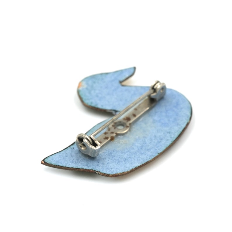 Enamel Duck Pin Vintage Duck Pin Vintage Lapel Pin Mallard Duck Pin