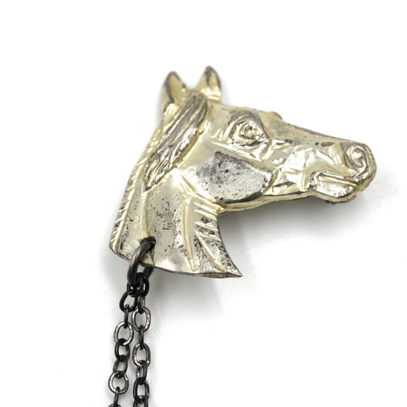 1940s Sterling Horse Brooch // Vintage Horse Pin … - image 3