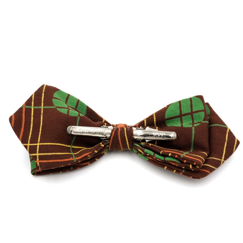 Mixed Lot of Vintage Clip-On Bow Ties Vintage Style 70s Bow Tie Ormond NYC Wembeley