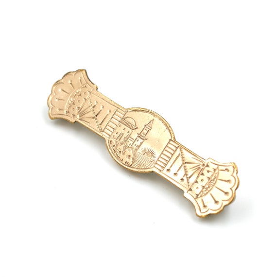 Antique Bar Pin (c. 1877) // Victorian Brooch // … - image 5