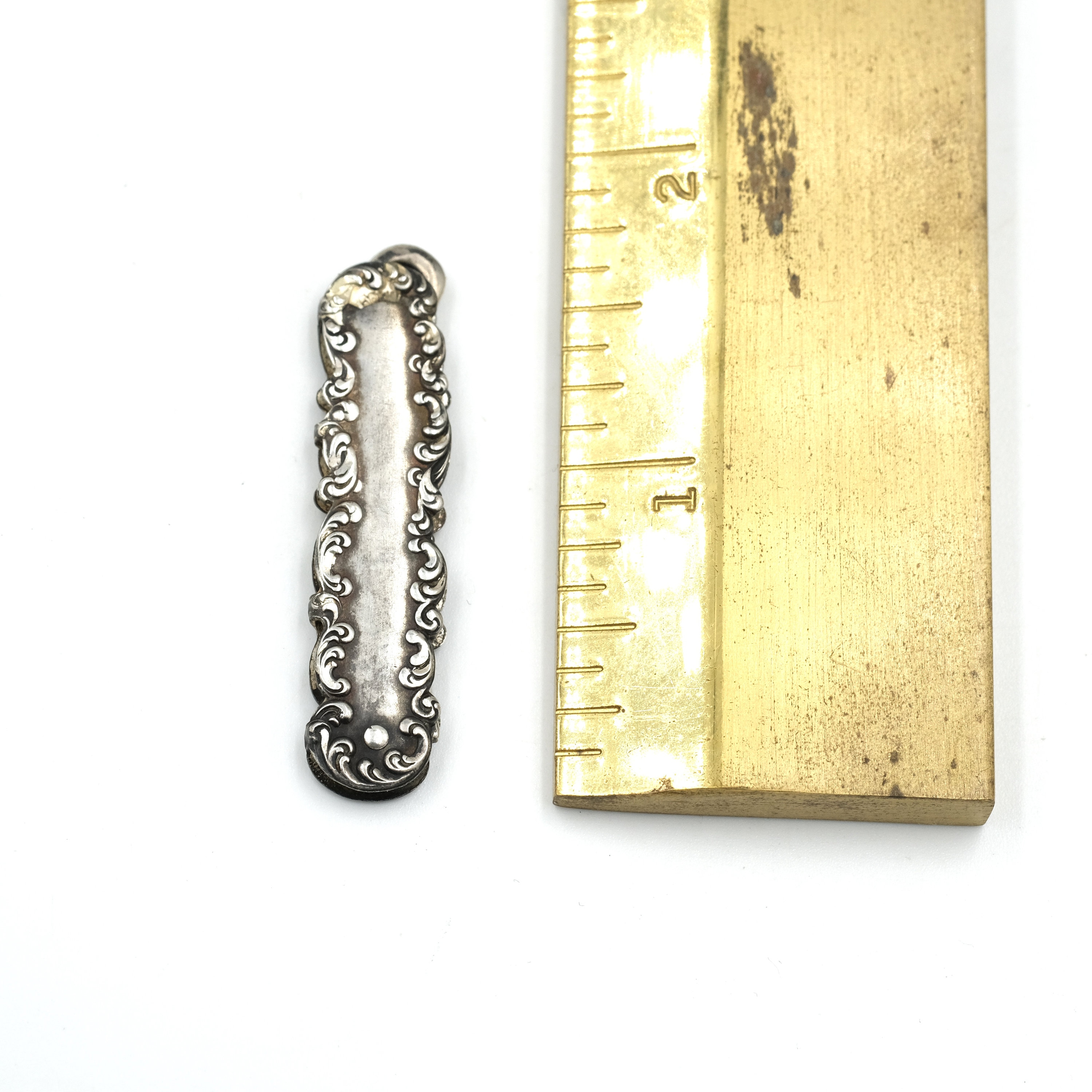 アンティーク スターリングシルバー ボタンフック // スターリング