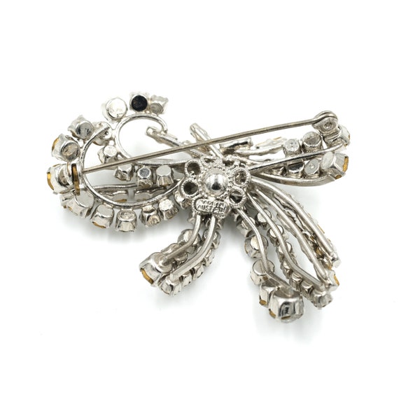 Vintage Austrian Rhinestone Brooch // Vintage Rhi… - image 3