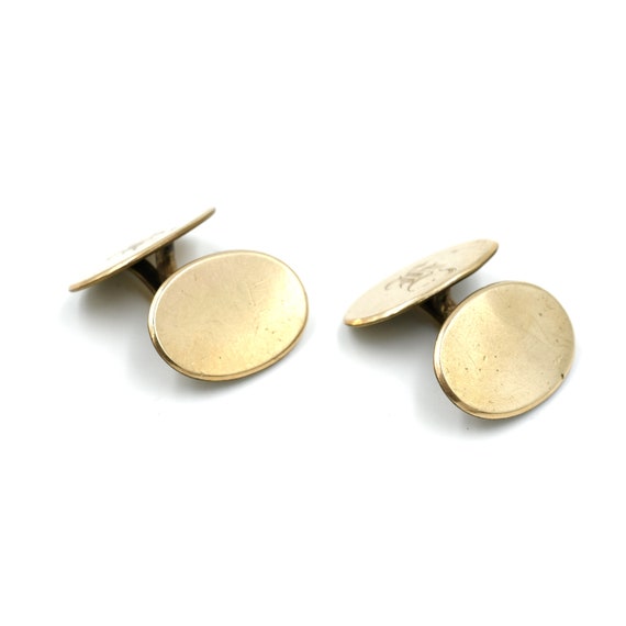 Engraved Initial Cufflinks // Antique Cufflinks /… - image 4